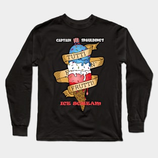 Captain Spaulding's Ice Scream Long Sleeve T-Shirt